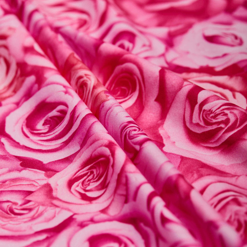 Микрофибра принт nkkt-8192p (Розовый, NKKT-12376PINK, БП)
