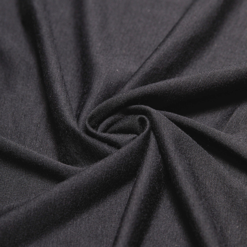 Трикотаж Синтетический 12900 (Черный, Стандарт, БП)