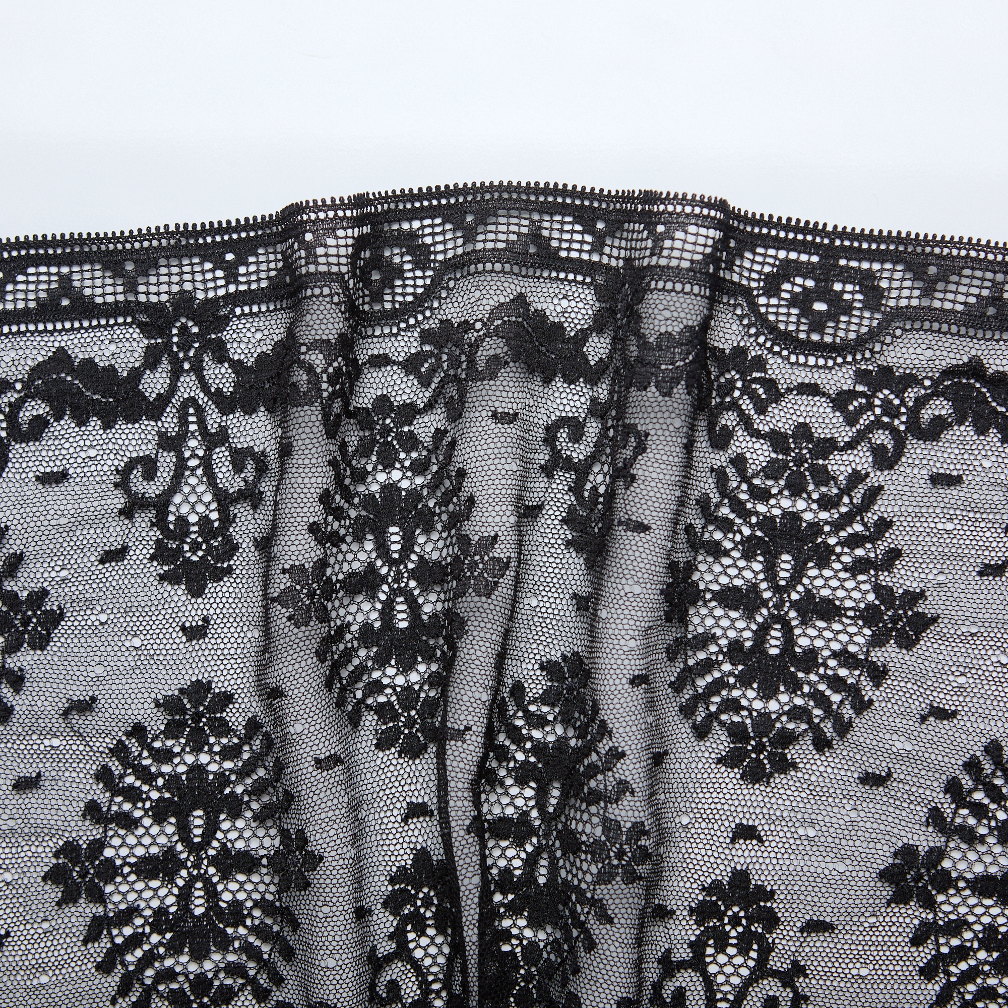 Кружево Эластичное 871907-G11-NE0AZ-023 (Черный, Стандарт, БП)