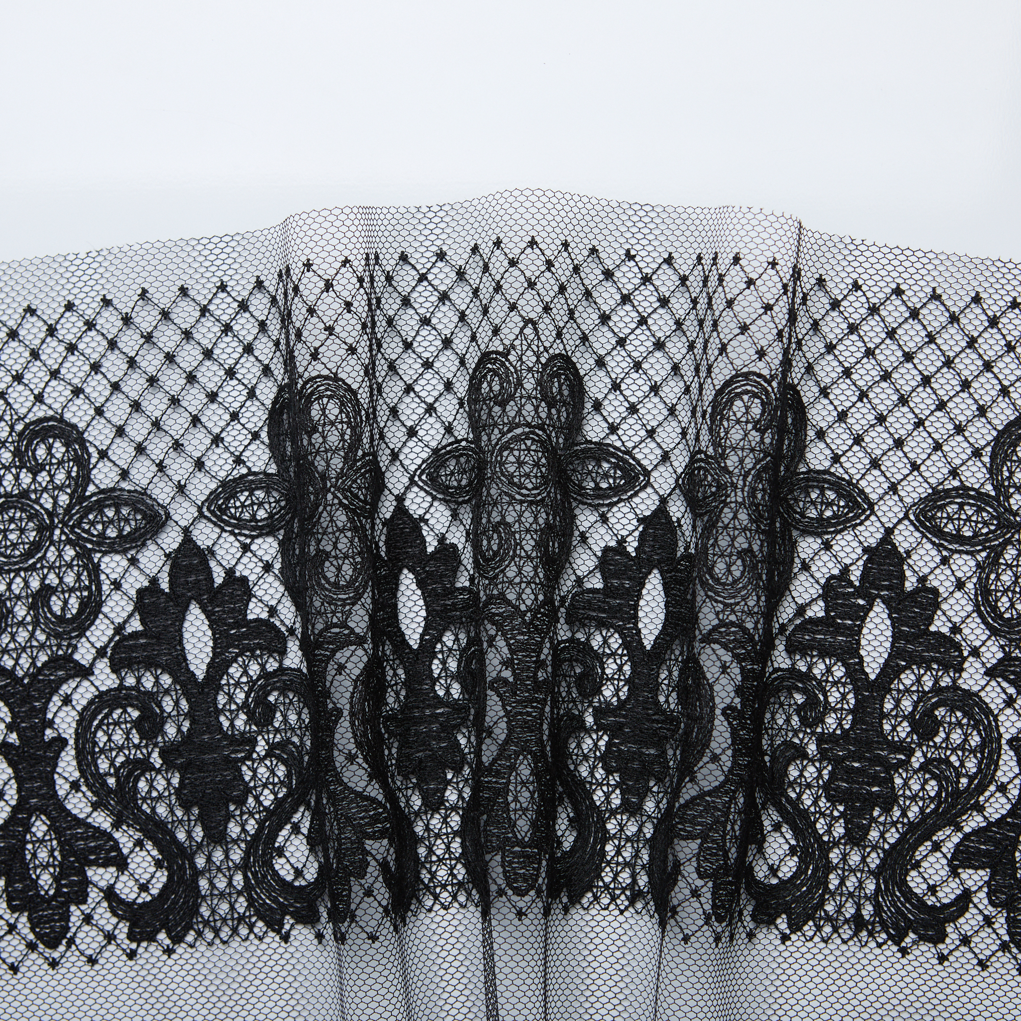 Вышивка На Сетке Неэластичной 413279 (Черный, Стандарт, БП)