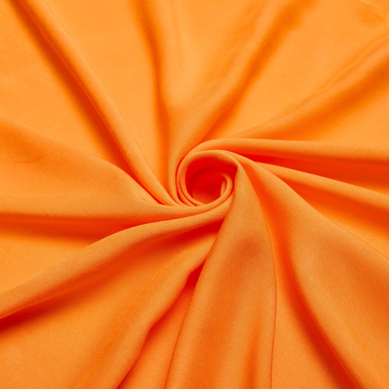 Вискоза тканая RM003 (Оранжевый, ML170626-06 A1, БП)