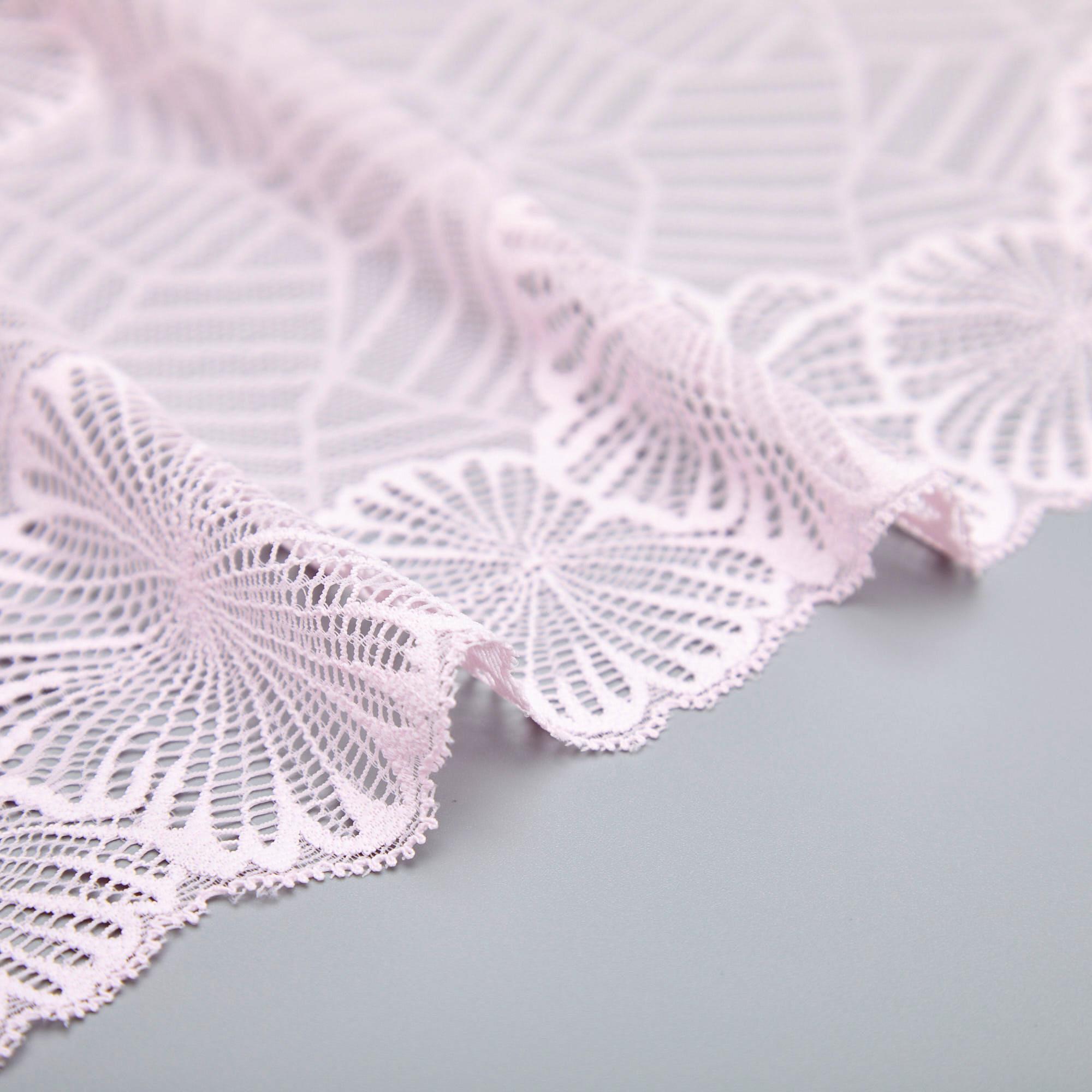 Кружево Эластичное HZ3005N (Розовый, B19122551A, БП)