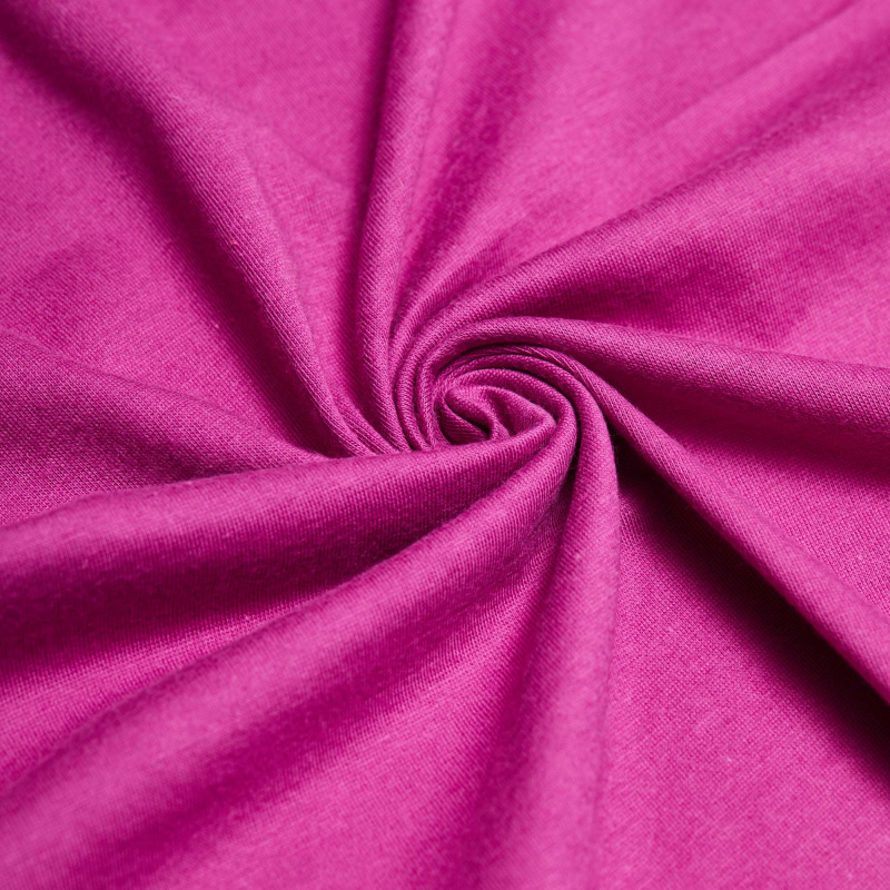 Хлопок трикотажный 2274 (Фиолетовый, 1923, БП)