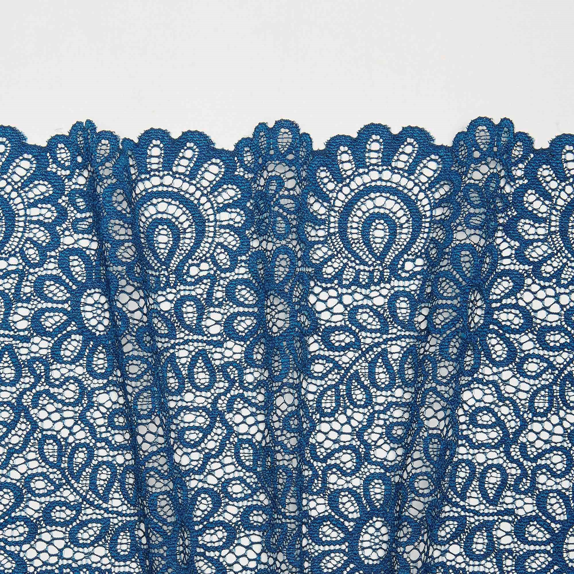 Кружево Эластичное L07725D (Бирюзовый, S151113046, БП)