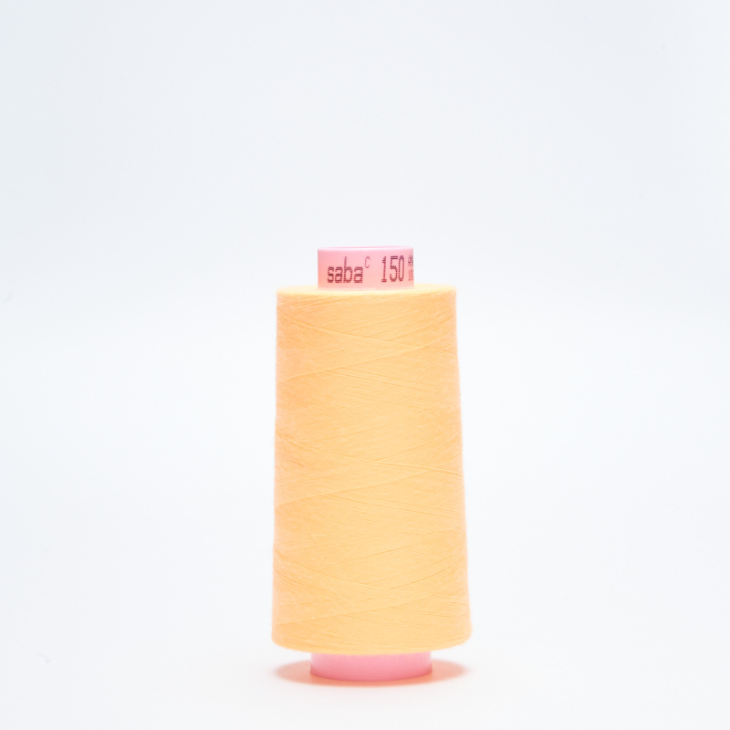 Нитки армированные saba 150 (Оранжевый, 7518, БП)