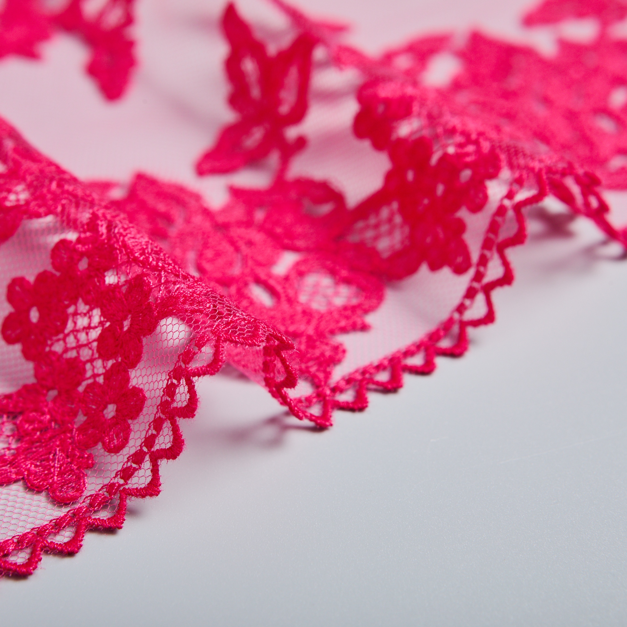 Вышивка На Сетке Неэластичной 421481-7533 (Малиновый, crimson-088-c(17), БП)