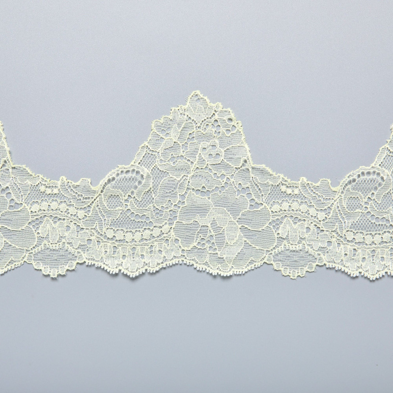 Кружево Неэластичное Узкое 201221 (Желтый, 407634, БП)