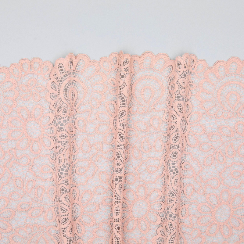 Кружево Эластичное 63840 (Бежевый, QH190125091A, БП)