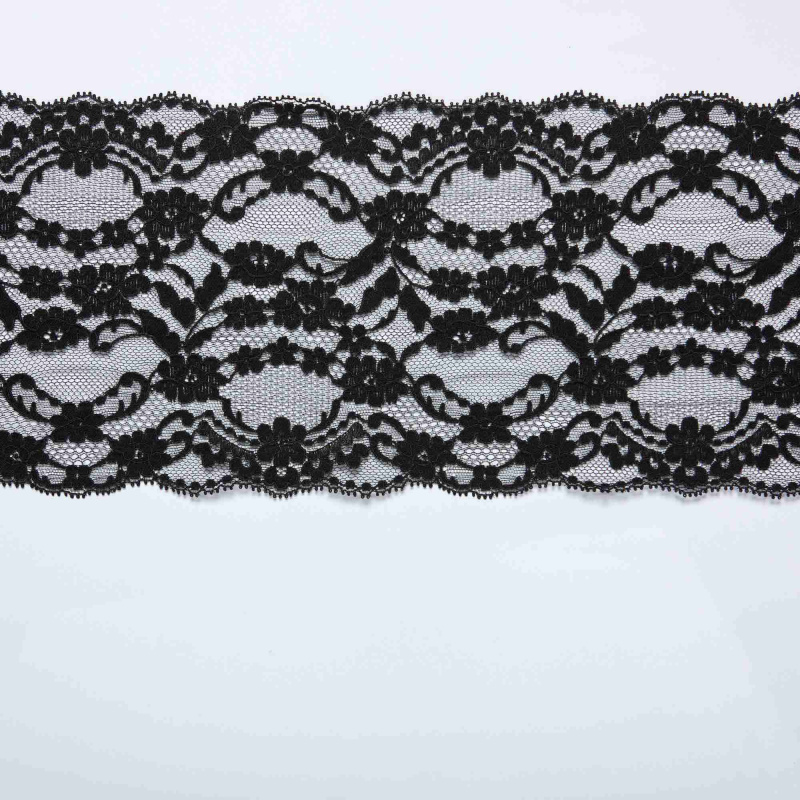 Кружево Эластичное 877297-G11-NE09Q-018 (Черный, Стандарт, БП)