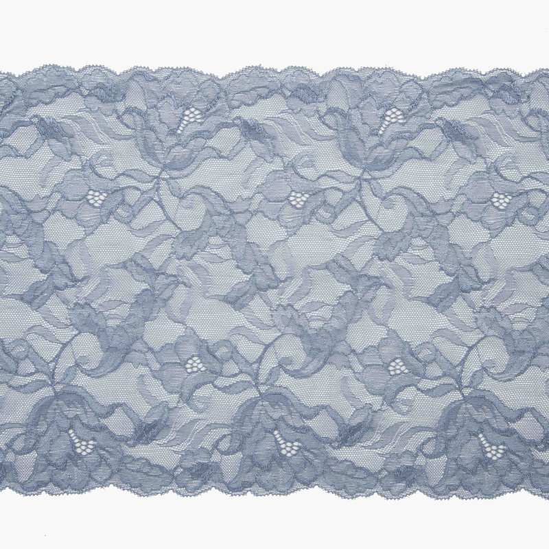 Кружево Эластичное 8513 (Серый, SH171225183C, 18-3916)
