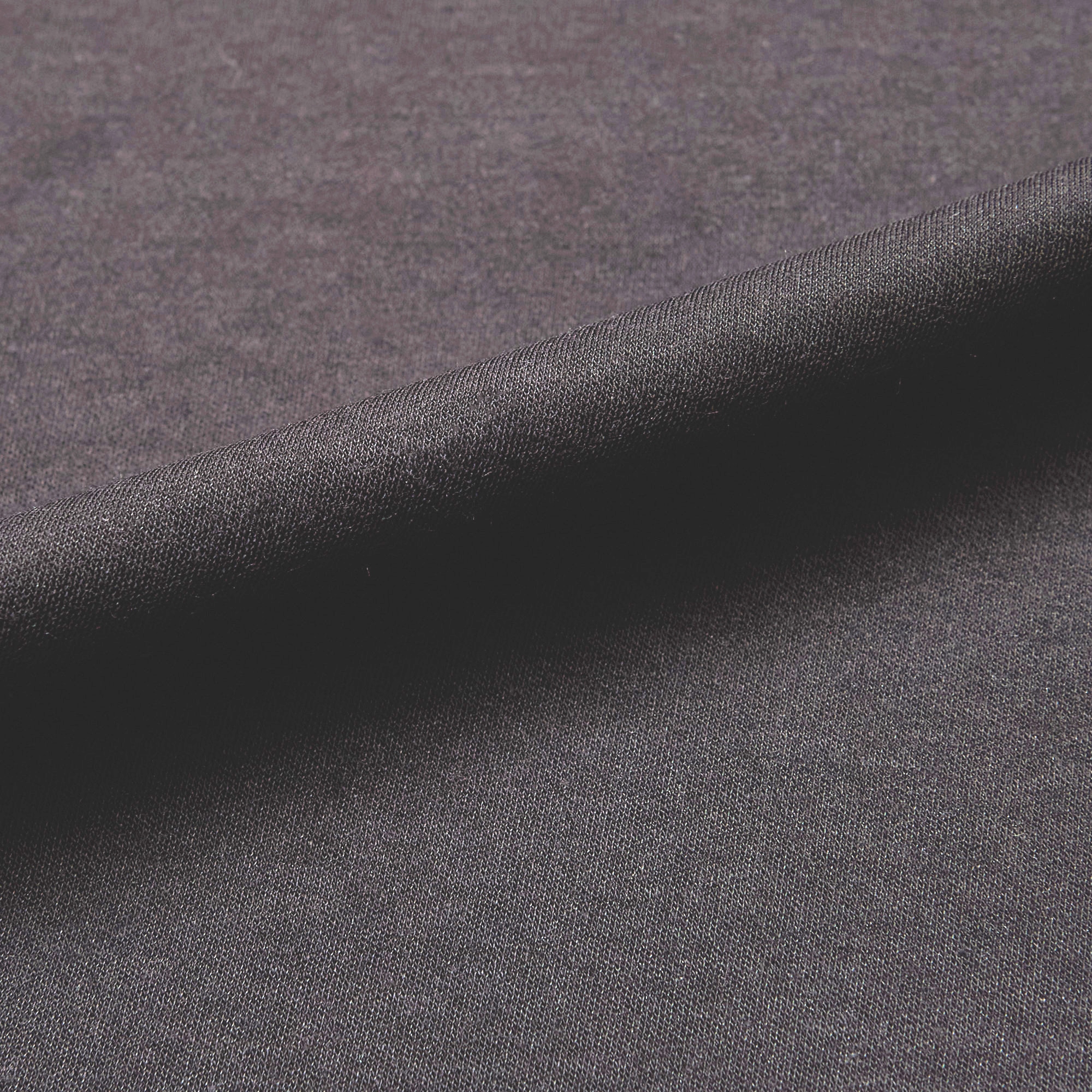 Хлопок трикотажный KL9027 (Черный, deep black A, 19-4007)