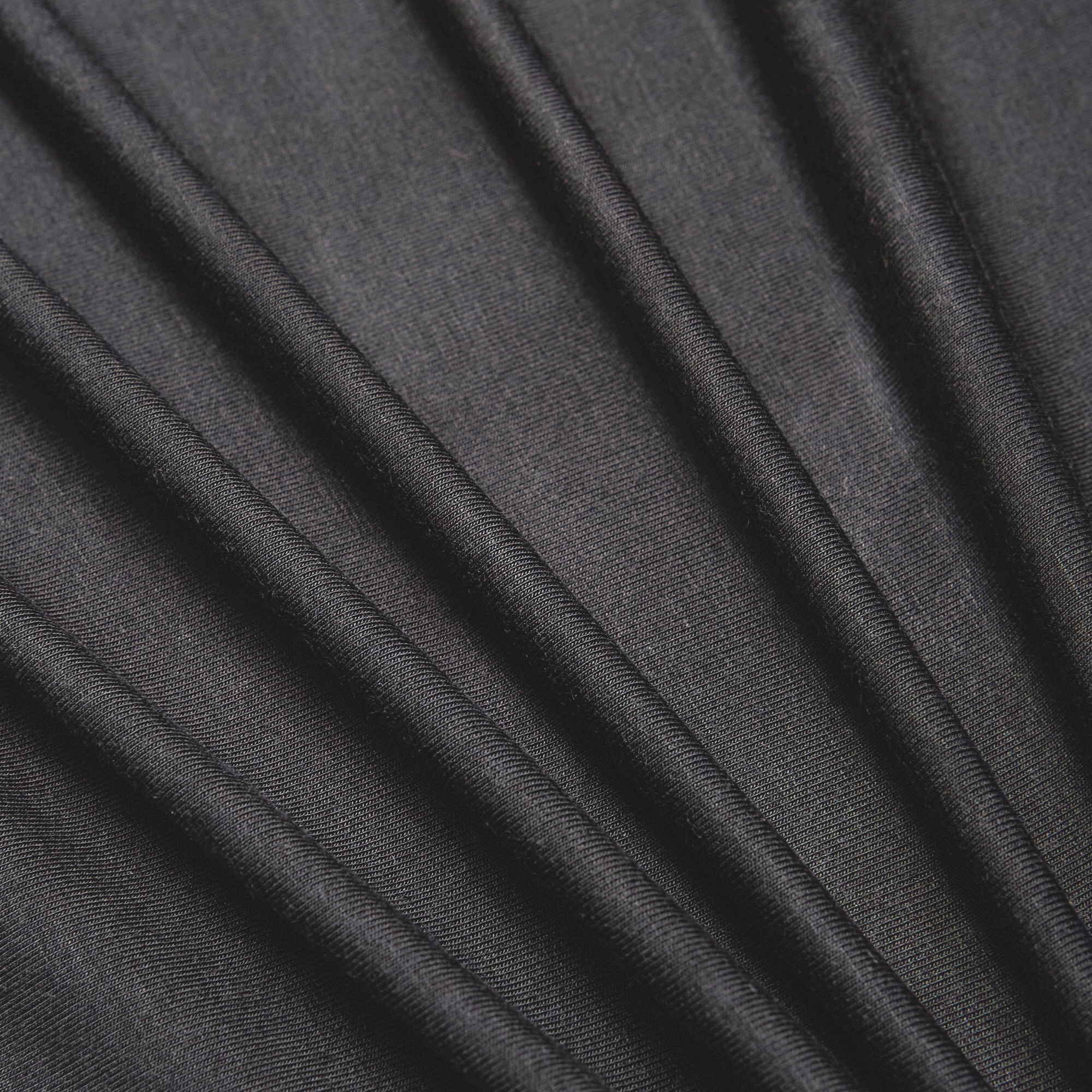 Бамбук трикотажный г/к с/л 95% бамбук 5% л 230 (Черный, стандарт, 19-4007)