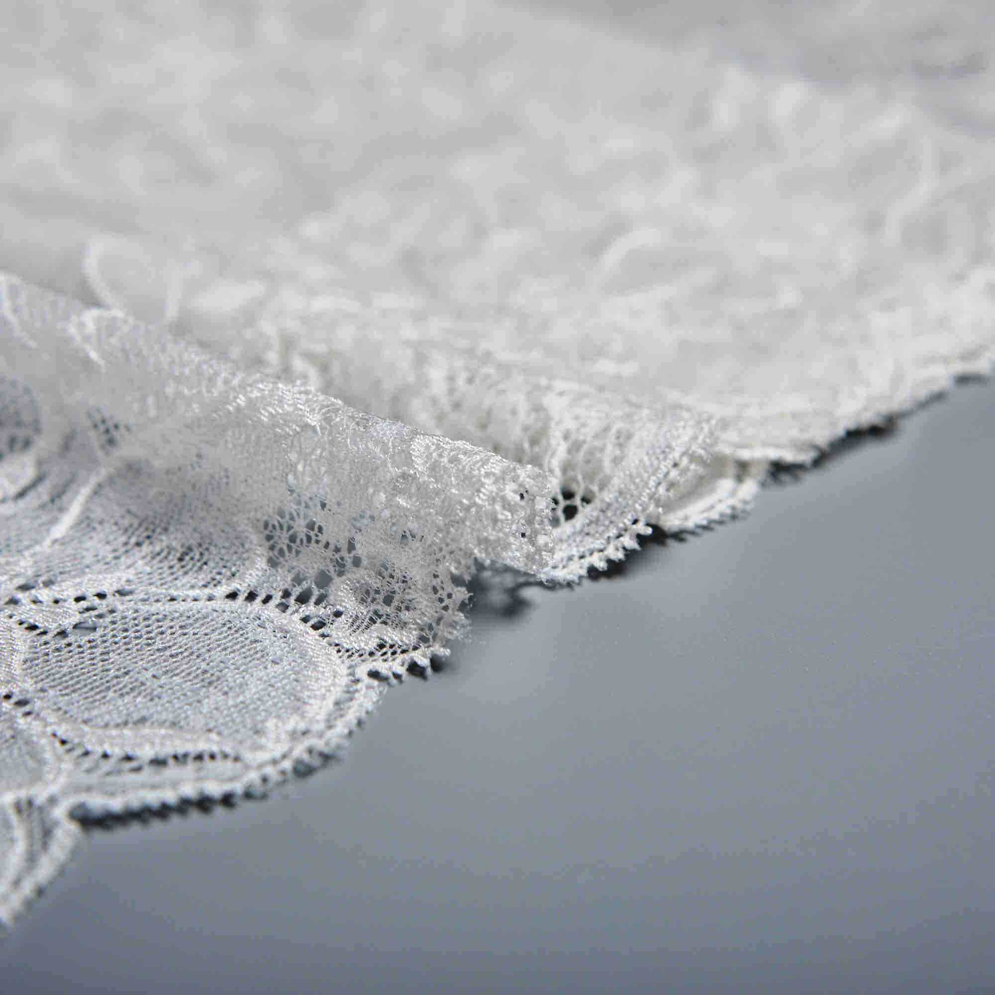 Кружево эластичное nes0006 (Айвори, 11-0602 TC, БП)