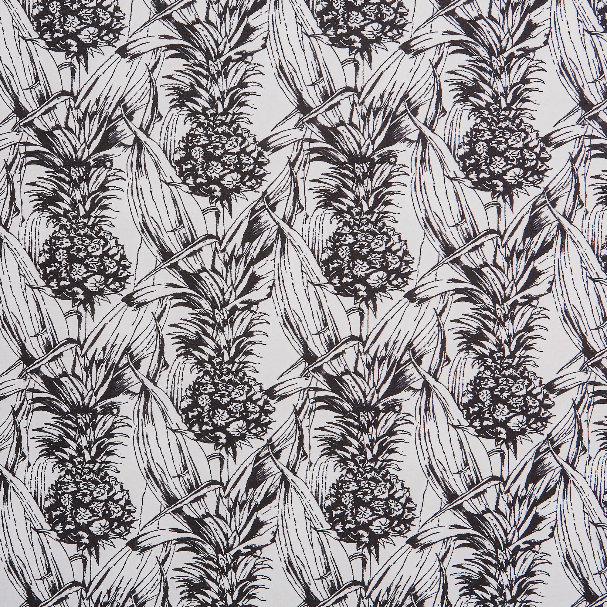 Микрофибра принт wonder p (Белый, pineapple var.BW, БП)