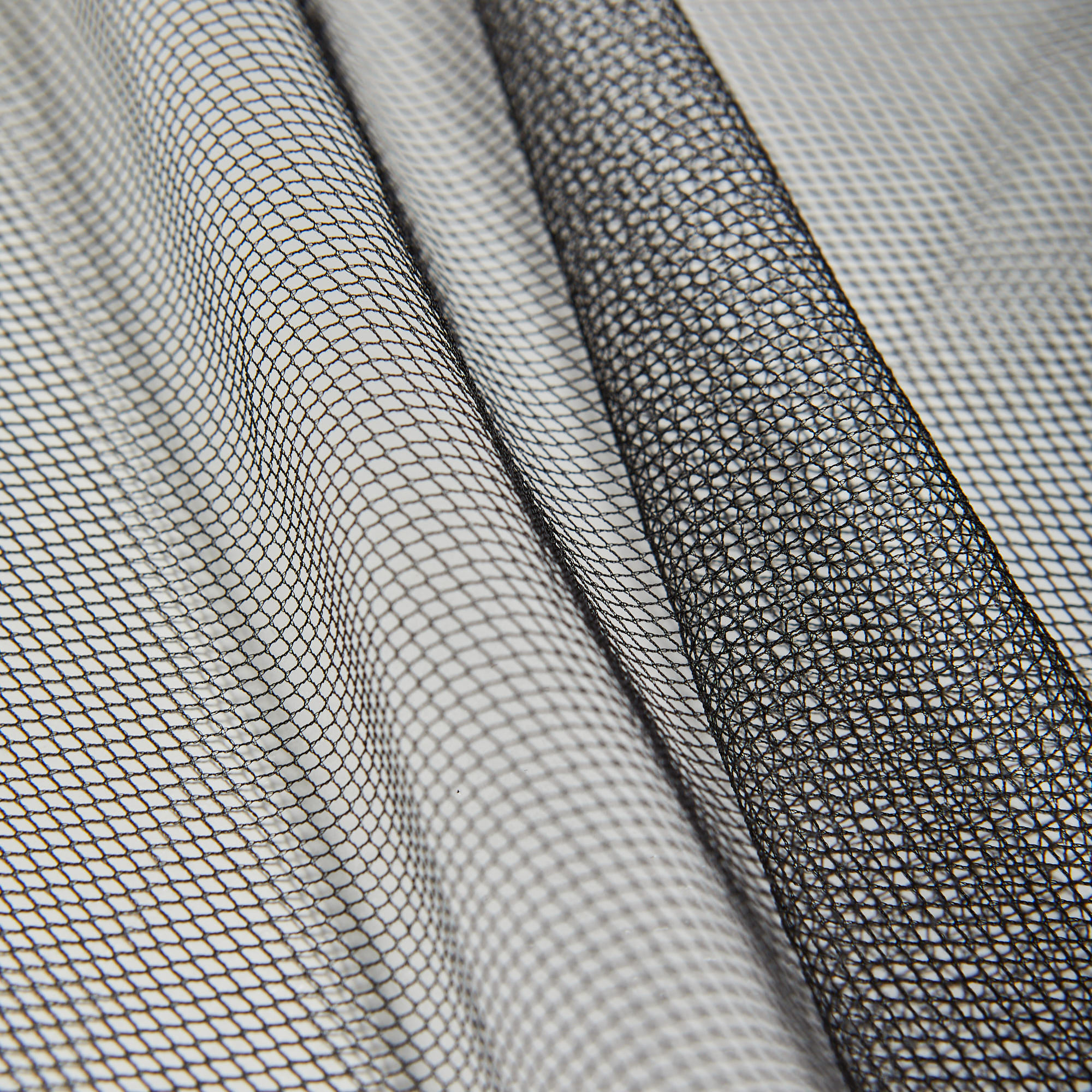 Сетка неэластичная ha-nbh001 (Черный, Стандарт, БП)