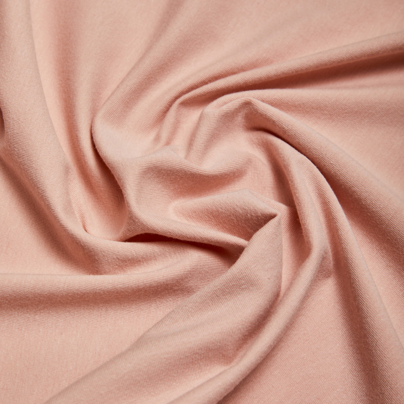 Хлопок трикотажный XT-11 (Бежевый, A39034C, 15-1315)