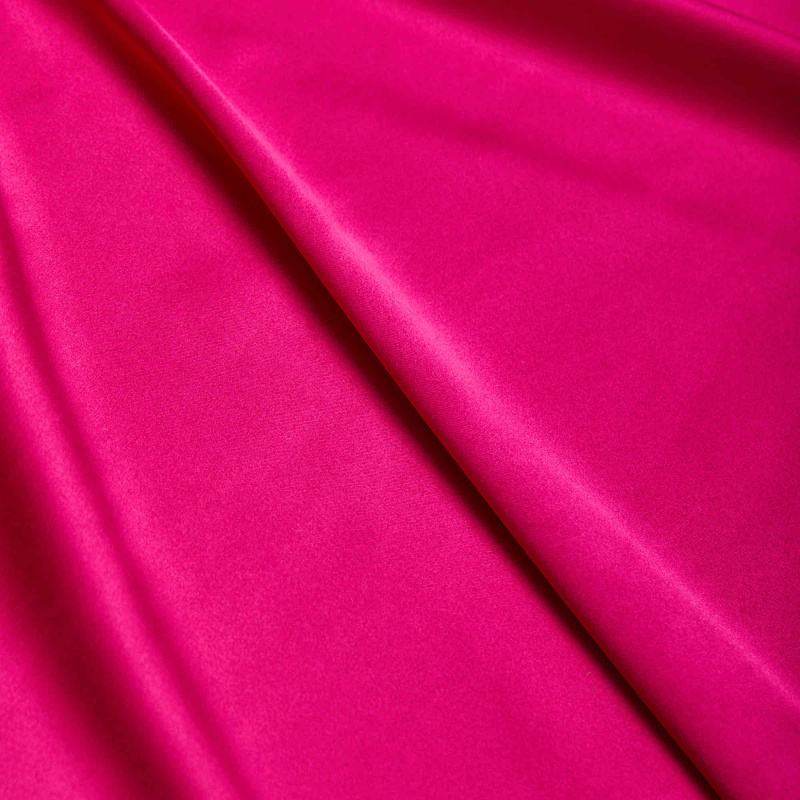 Сатин Эластичный W20-13B (Фуксия, ZW-048A, 18-2326)