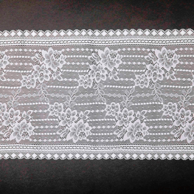 Кружево эластичное V63510 (Сиреневый, QH240320054A, 14-4110)