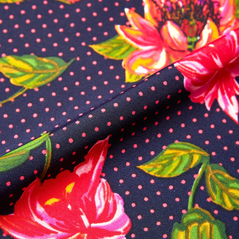 Микрофибра принт WH1005p (Синий, HA1421469-1E, БП)