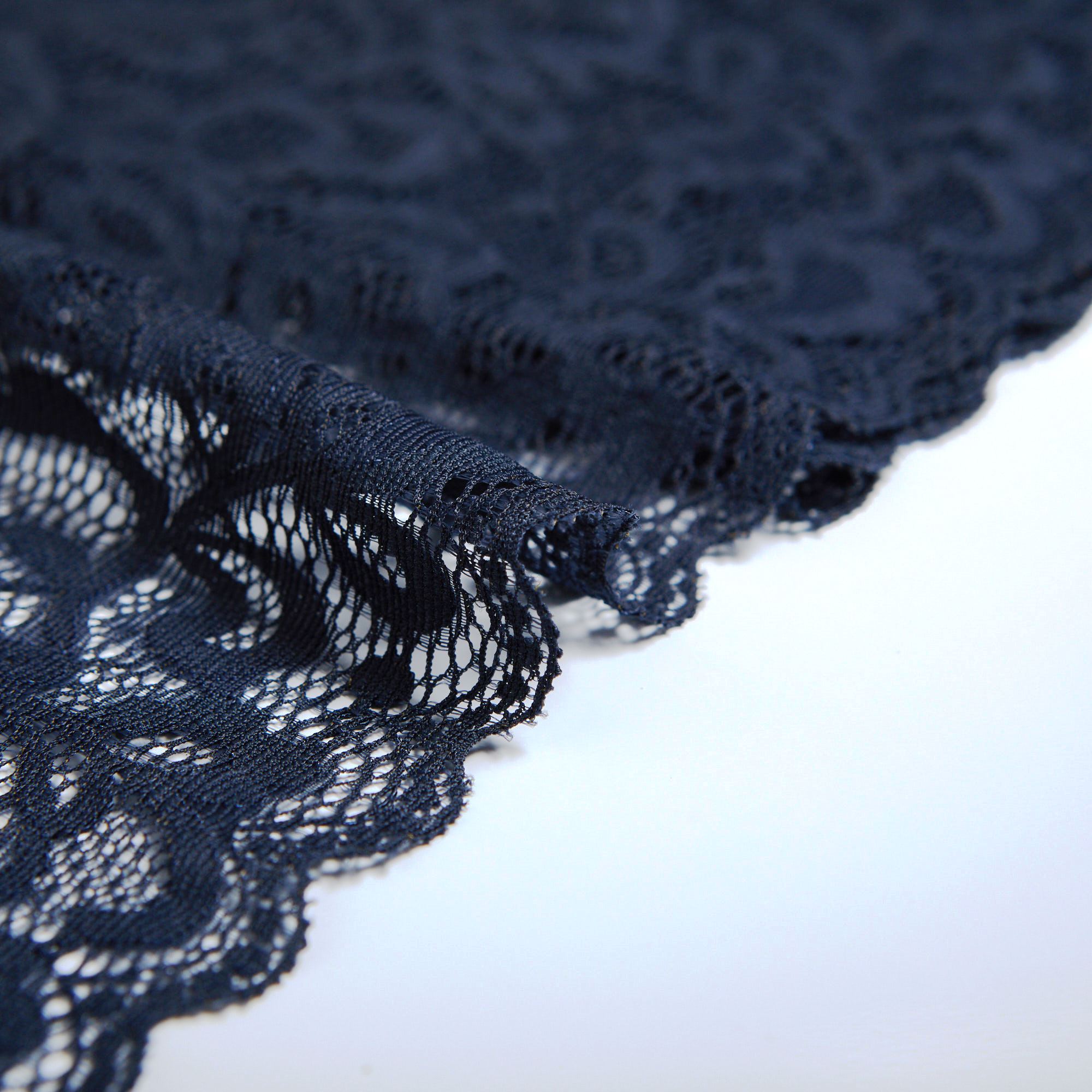 Кружево Эластичное 4411 (Синий, SH180719450A, БП)