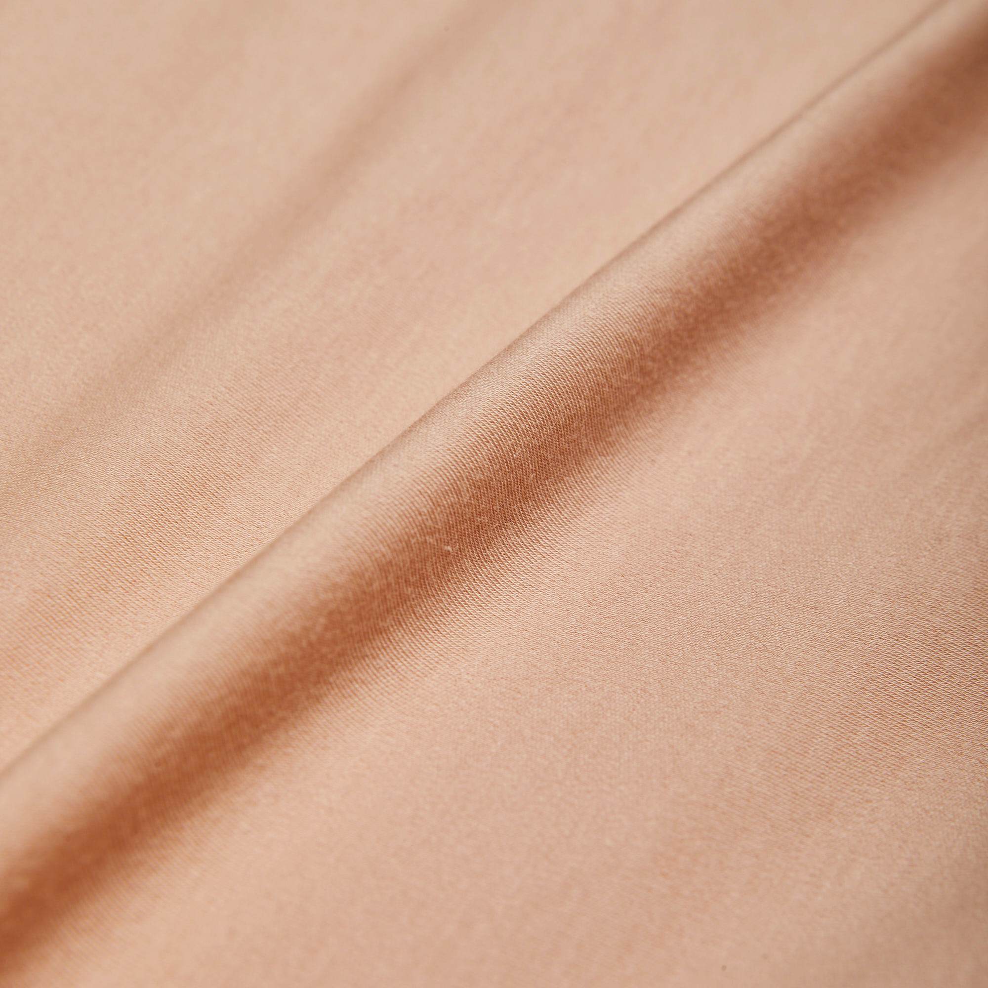 Хлопок трикотажный KL9027 (Бежевый, beige 15-1315 TPX B, 15-1315)