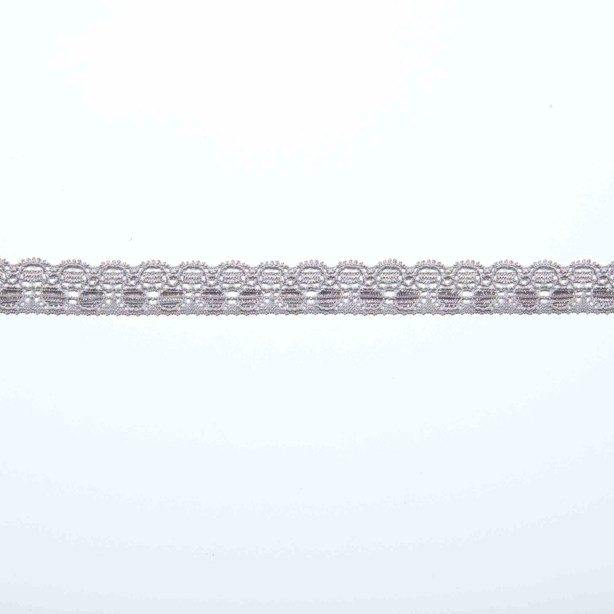 Кружево Эластичное Узкое 1611 (Серый, A13056791, БП)