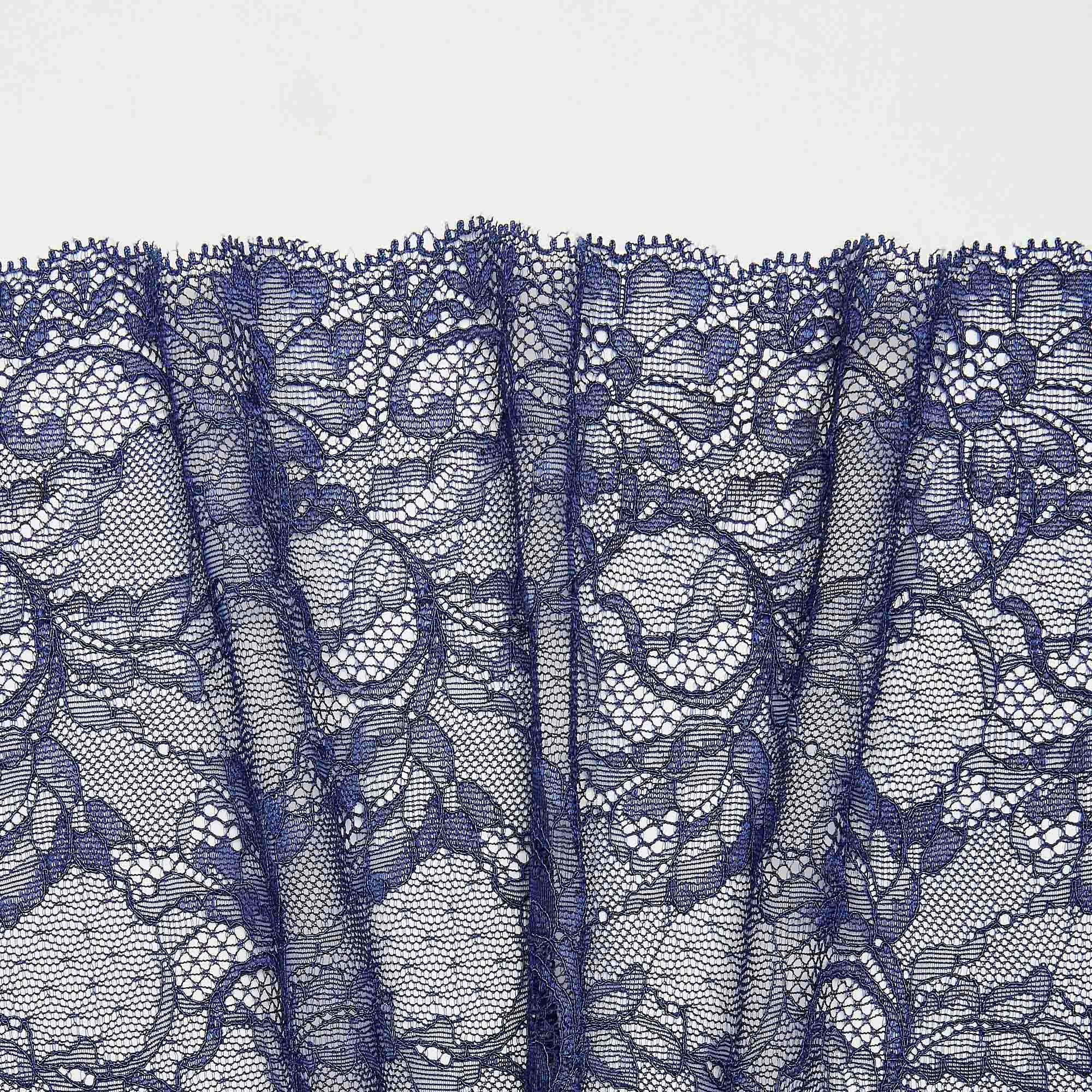 Кружево Эластичное H6471M (Синий, 19-3933 TC, БП)