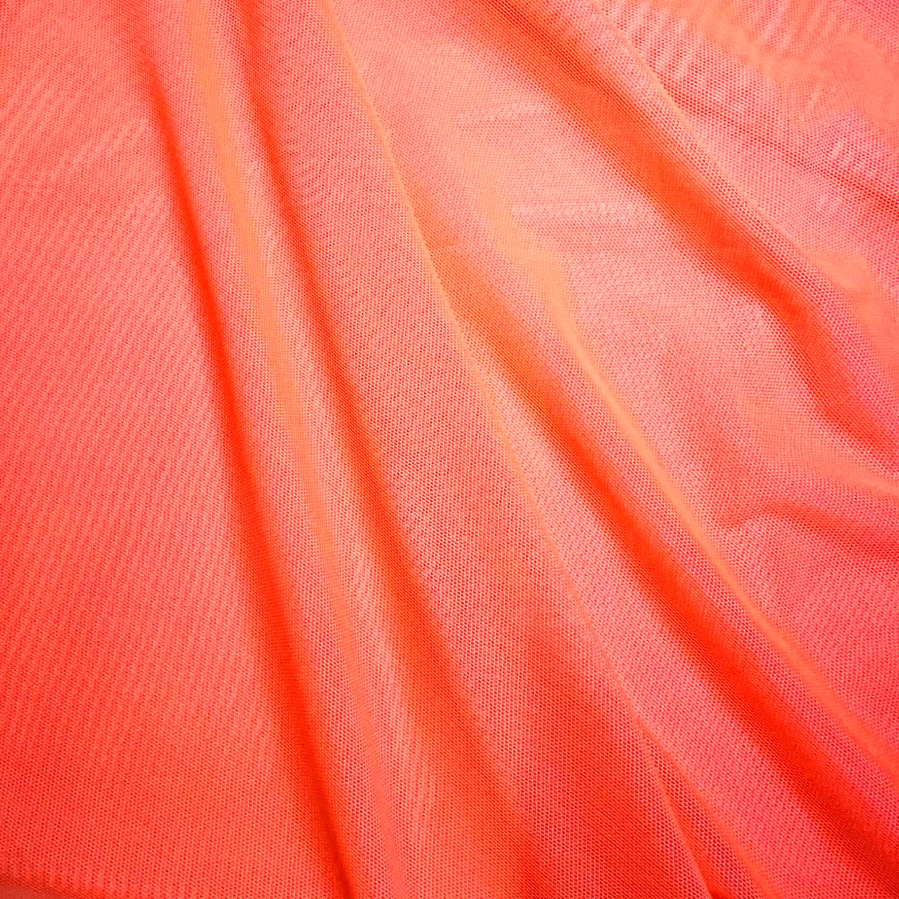 Сетка эластичная nkkt-1405 (Коралловый, NK13-0822-F1, neon orange)