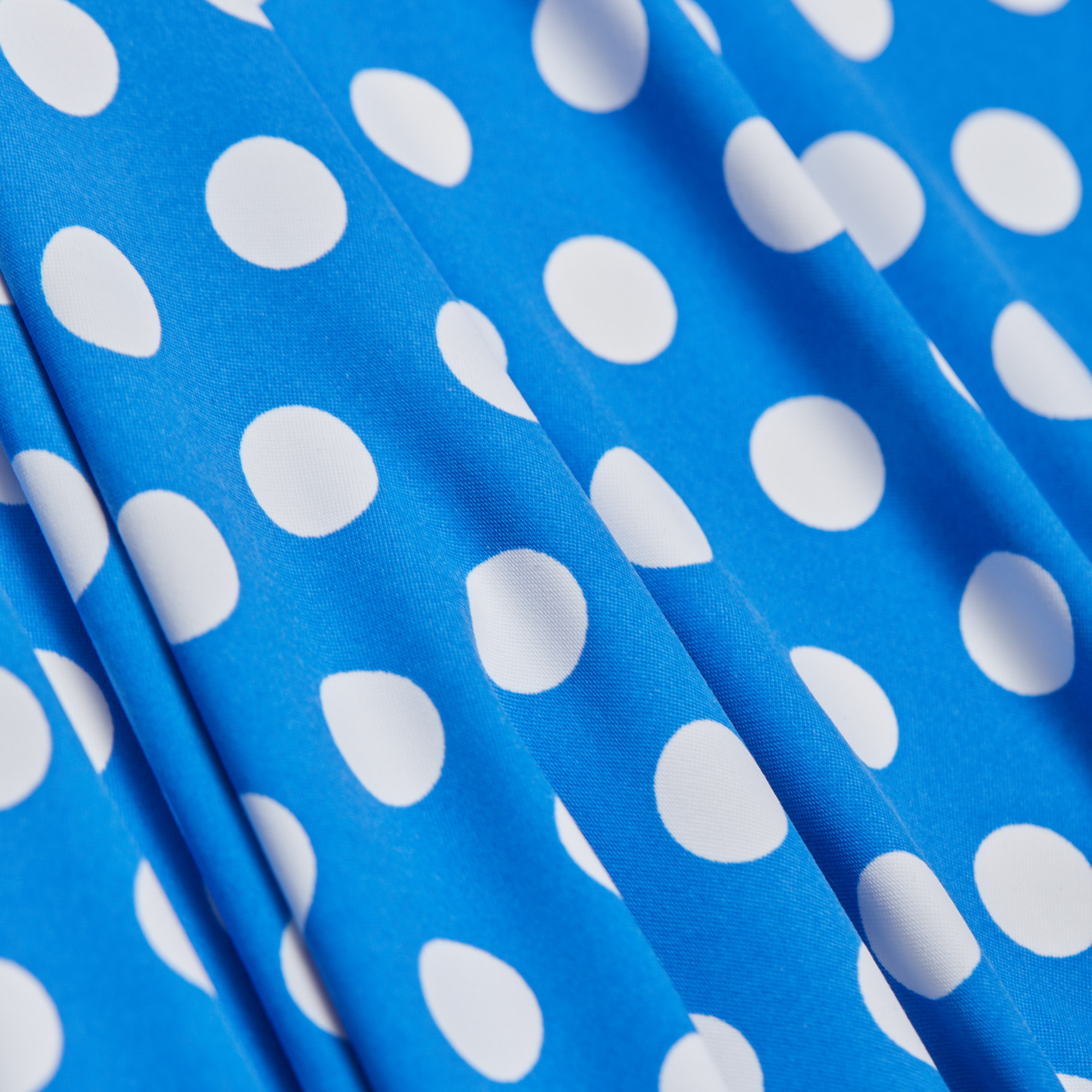 Микрофибра принт stt163p (Голубой, Silky Dot Blue, БП)