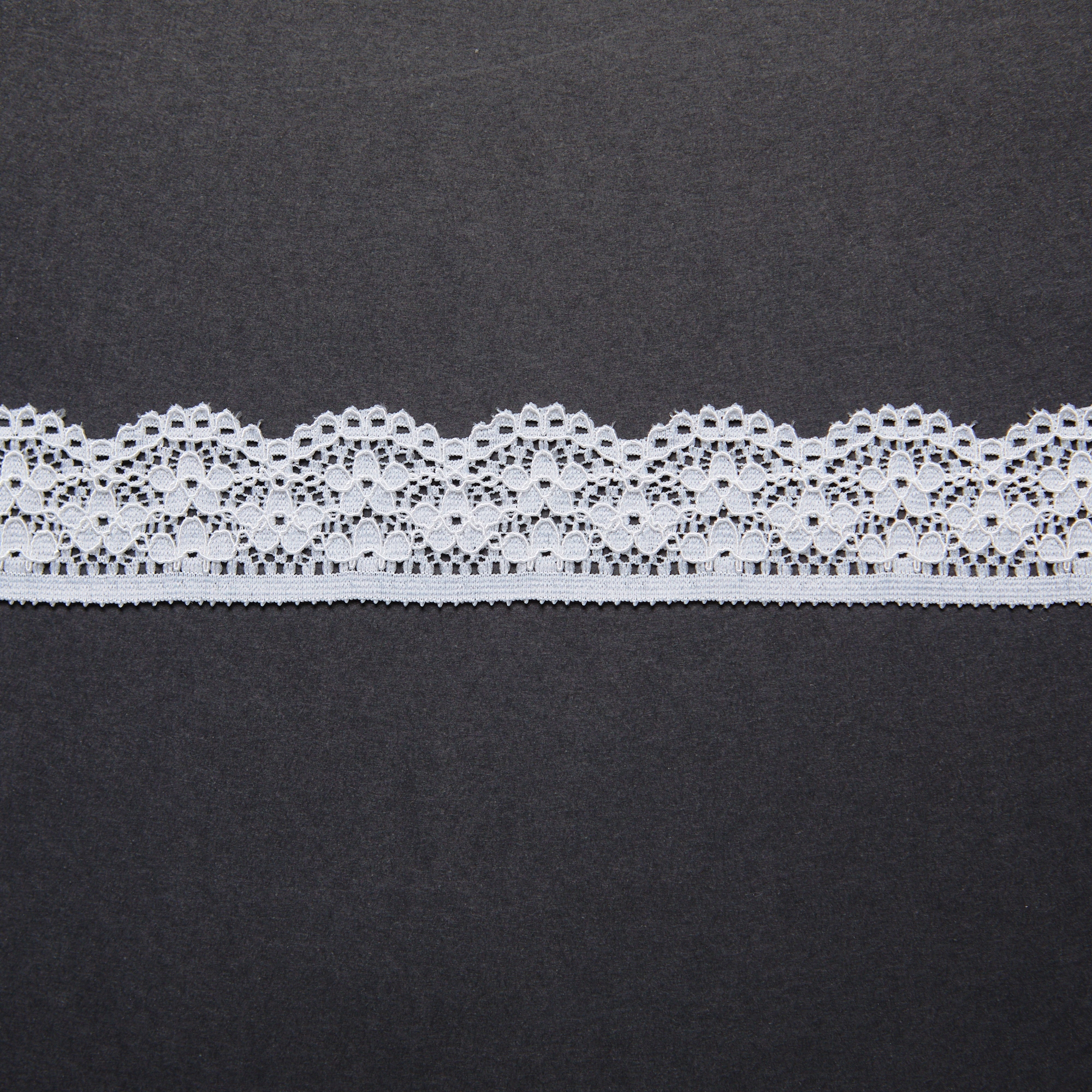 Кружево Эластичное Узкое RZ1063 (Айвори, ivory A, БП)