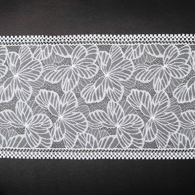 Кружево Эластичное 101756 (Белый, Стандарт, БП)