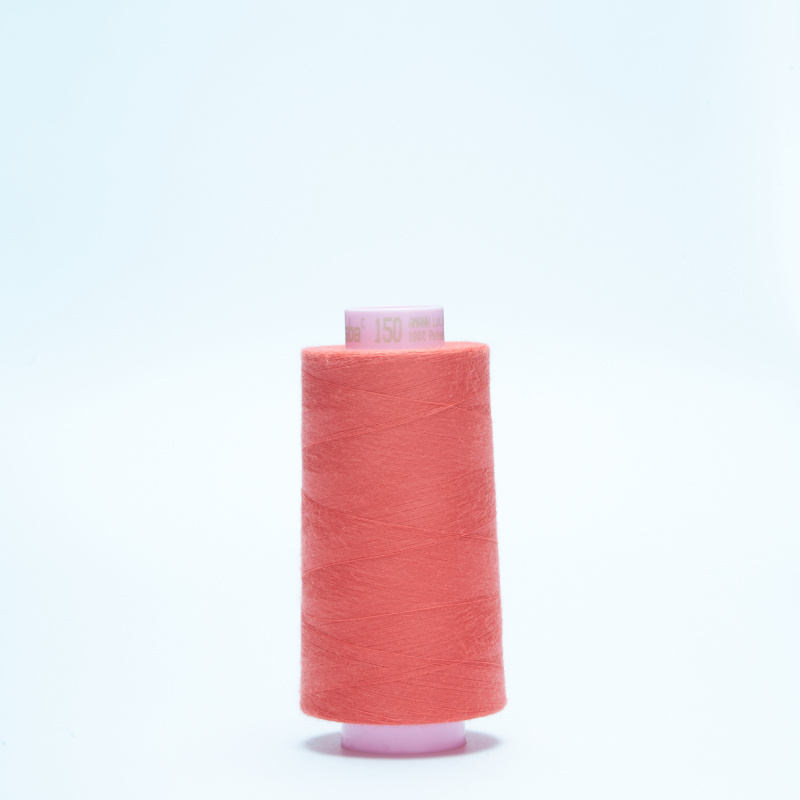 Нитки армированные saba 150 (Коралловый, 104, БП)