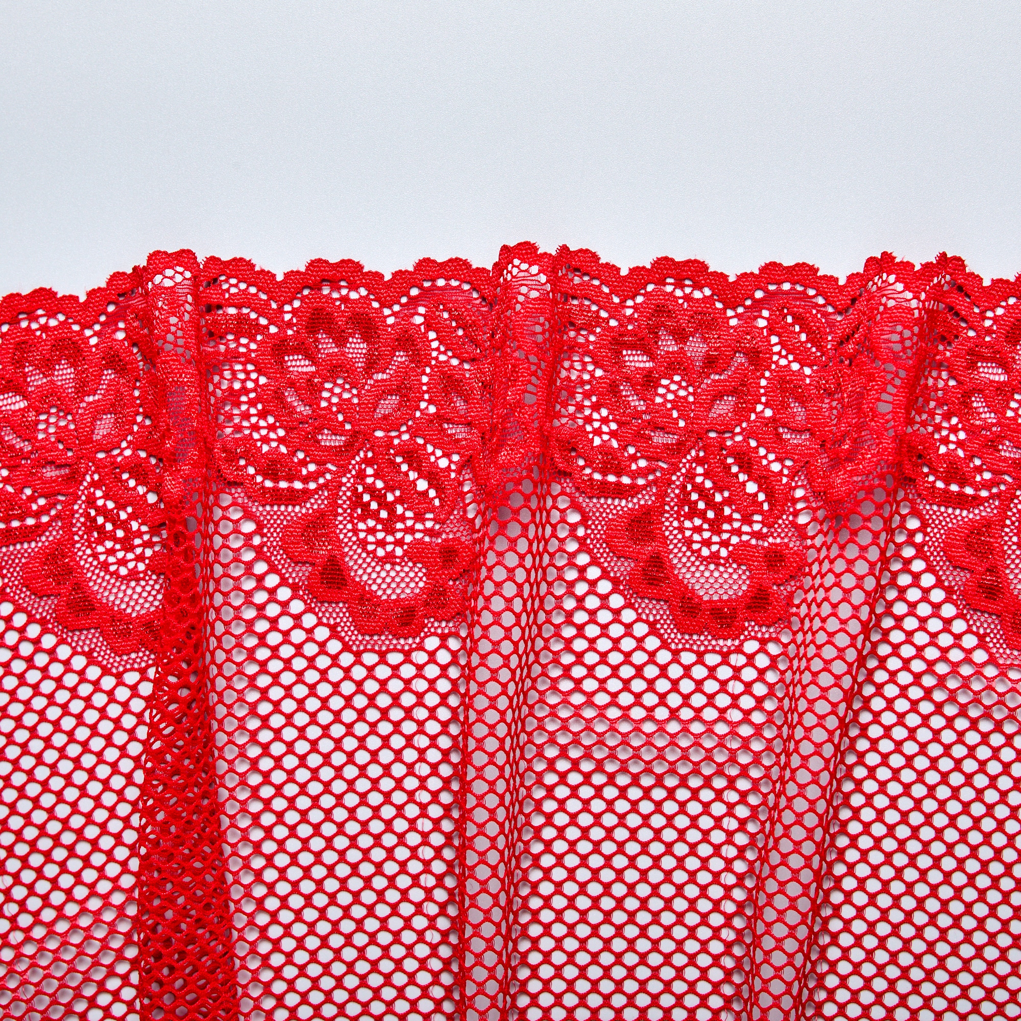 Кружево Эластичное 65017 (Красный, SH180706346A, БП)