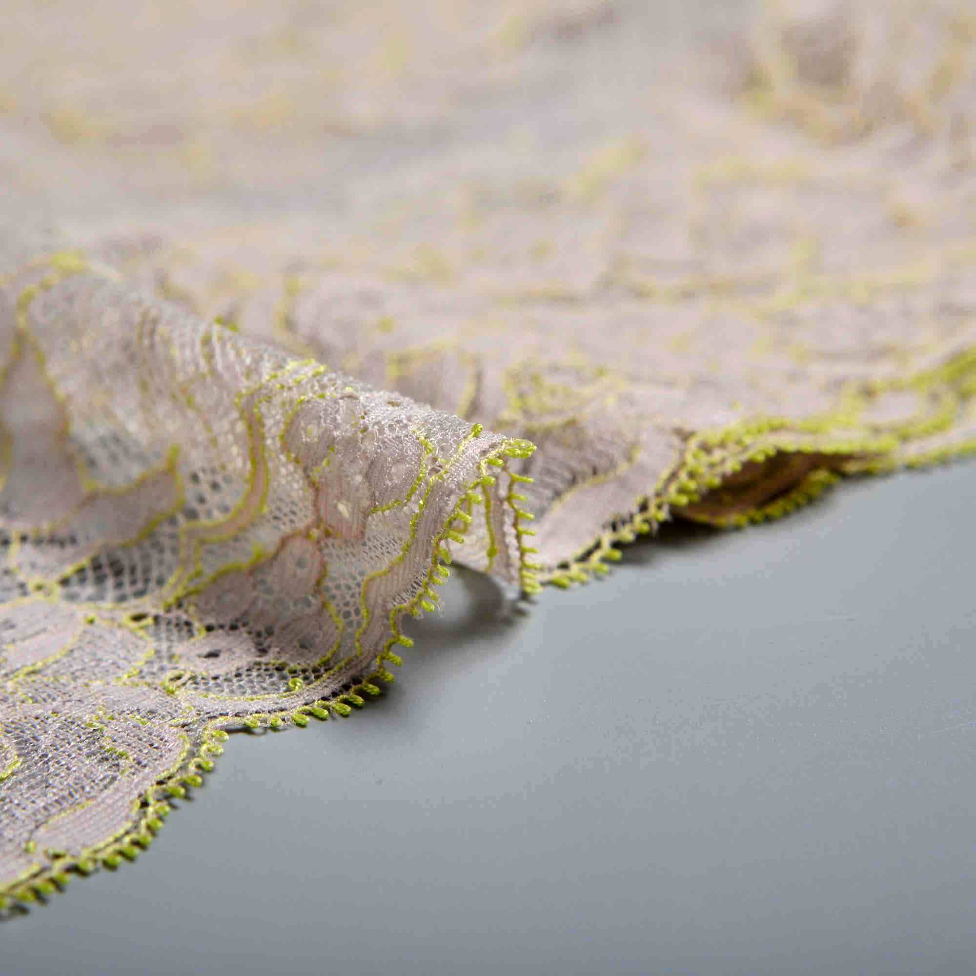 Кружево Эластичное J6055BAJ (Серый, 16175817B, БП)