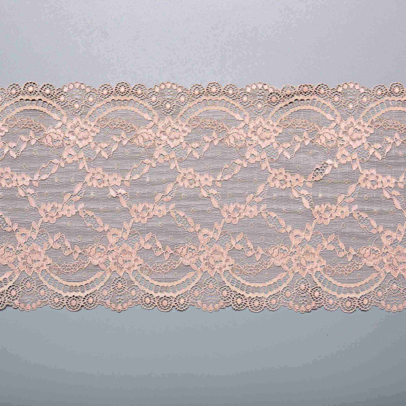 Кружево Эластичное H6085M (Бежевый, MJ000398, БП)