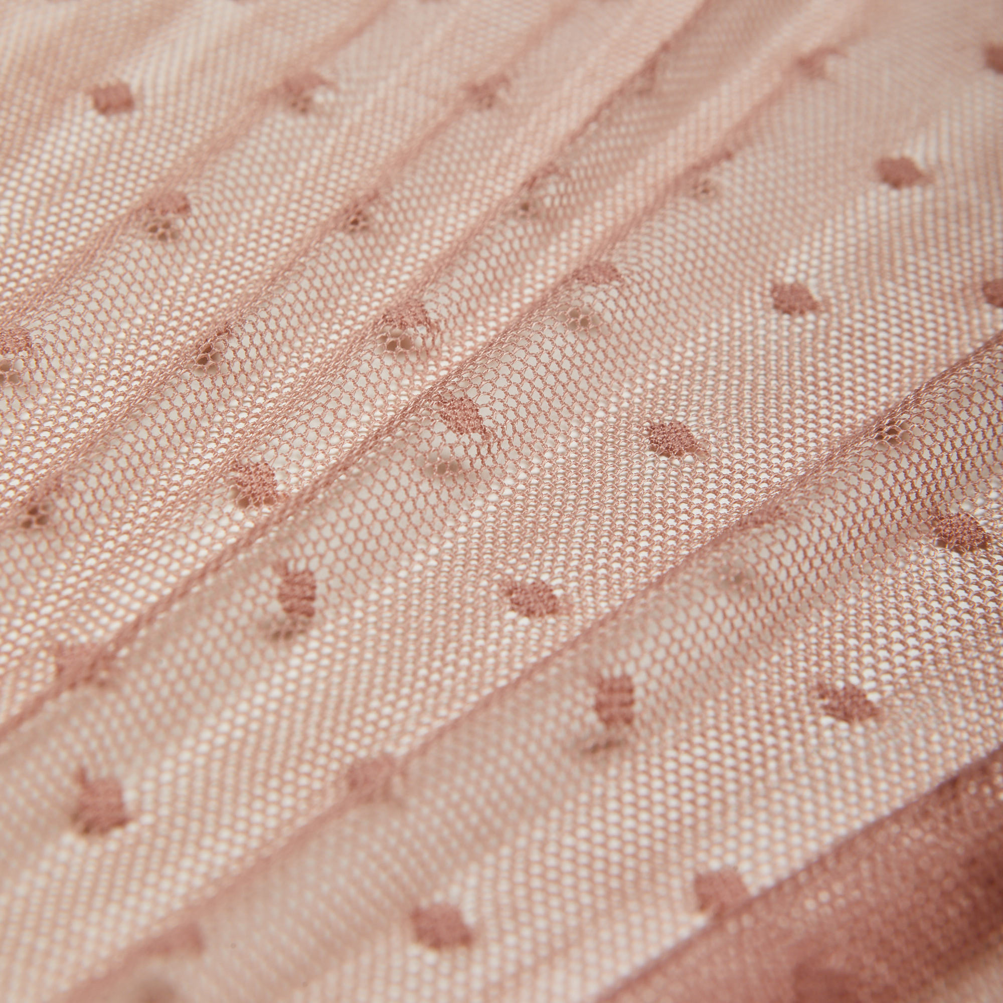 Сетка Эластичная В Мушку 66039 (Бежевый, QH180710299C, БП)