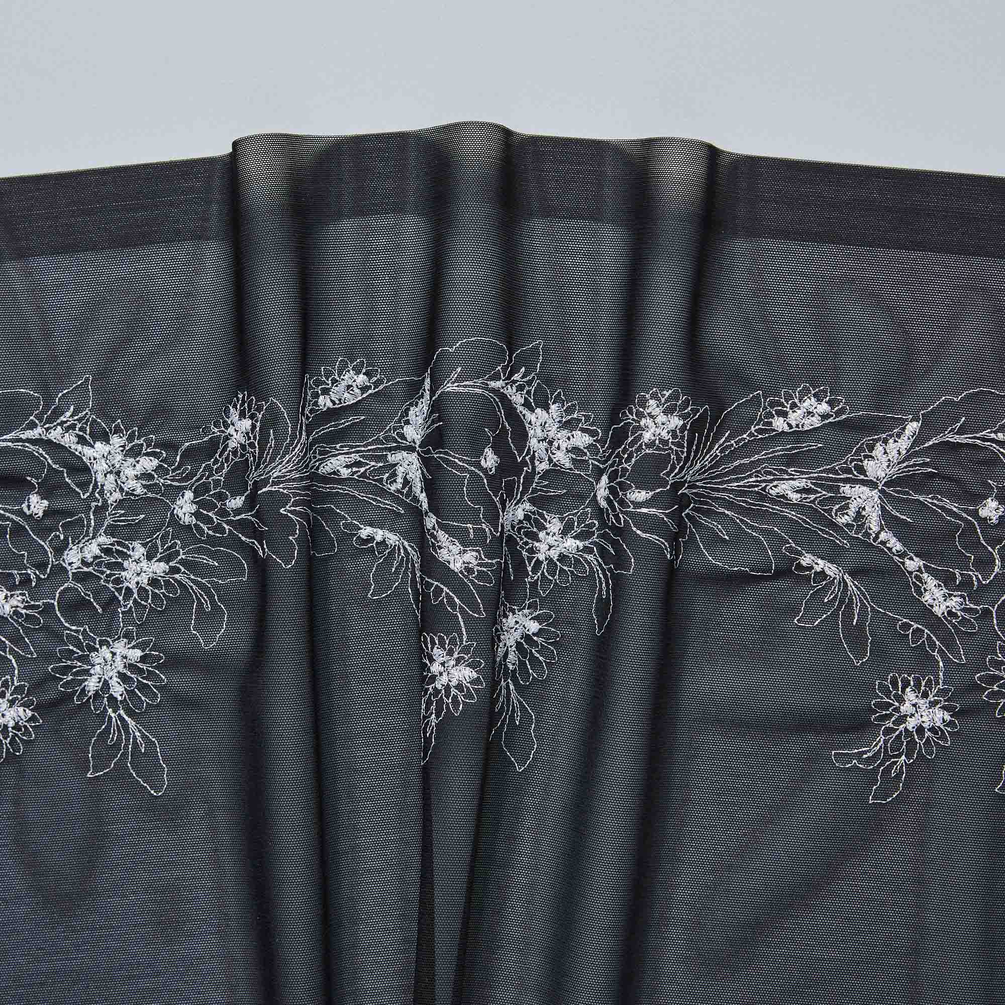 Вышивка На Сетке Эластичной 415041 (Черный, K55664, БП)