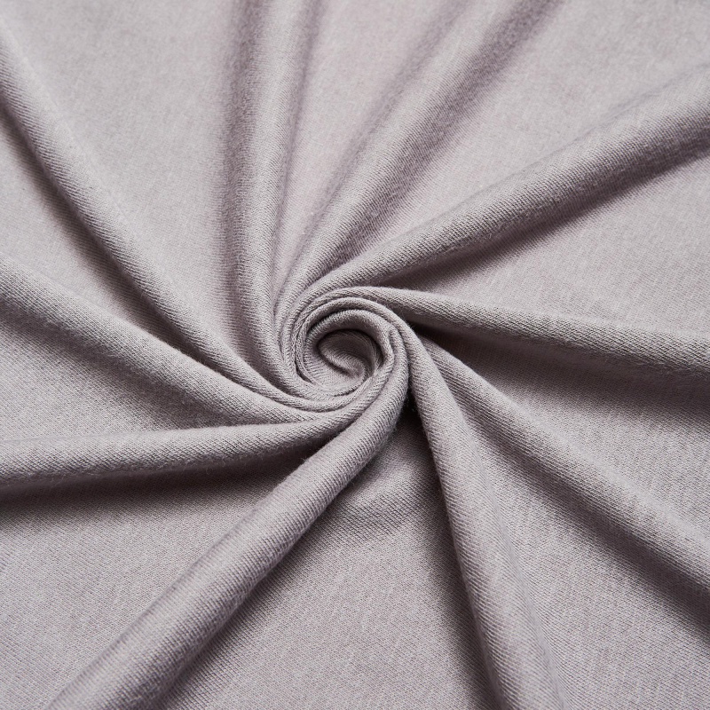 Хлопок трикотажный JERSEY (Серый, argento 65.0, БП)