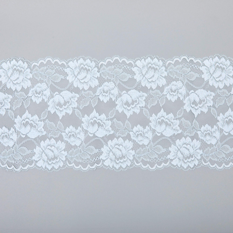 Кружево эластичное l8c5621 (Голубой, 999906 1A, 13-4304)