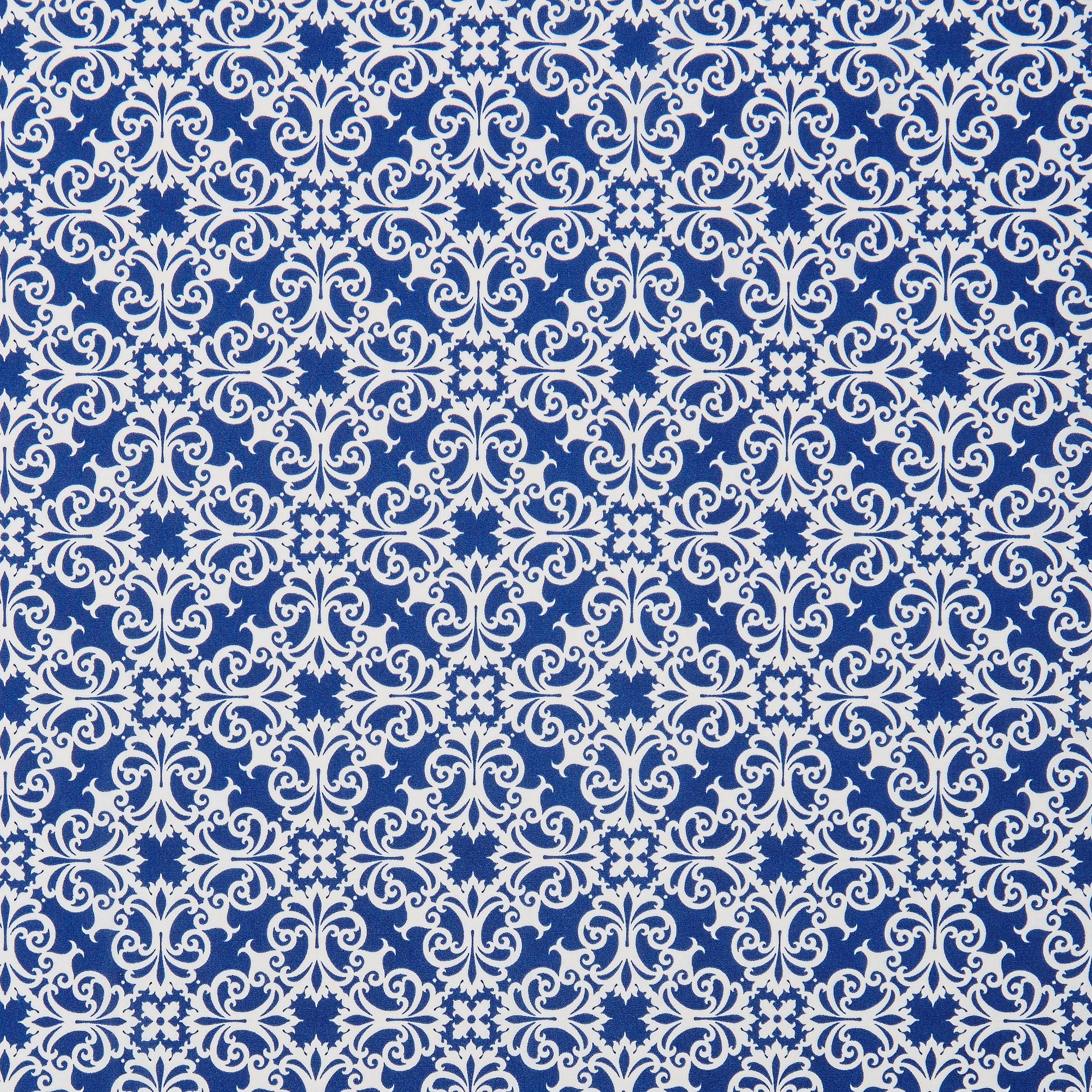 Микрофибра принт WH1005p (Синий, A121512-3E, БП)