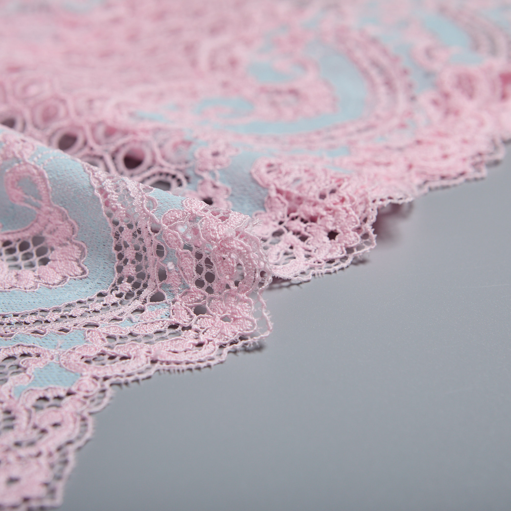 Кружево Эластичное HX667M (Розовый, RL000701B, БП)