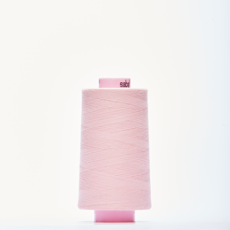 Нитки армированные saba 120 (Розовый, 82, БП)