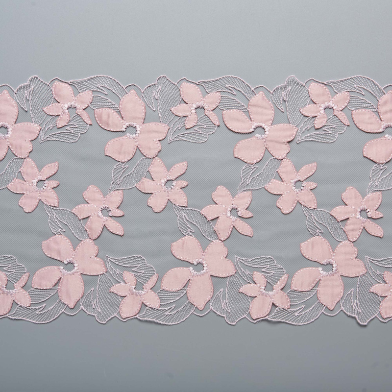 Вышивка На Сетке Неэластичной 113499 (Розовый, K62494, БП)