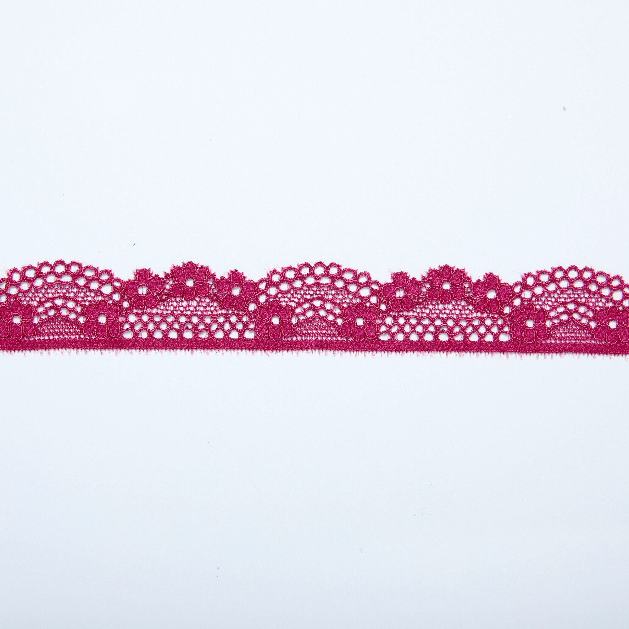 Кружево Эластичное Узкое P1530A (Бордовый, R0021046A, БП)