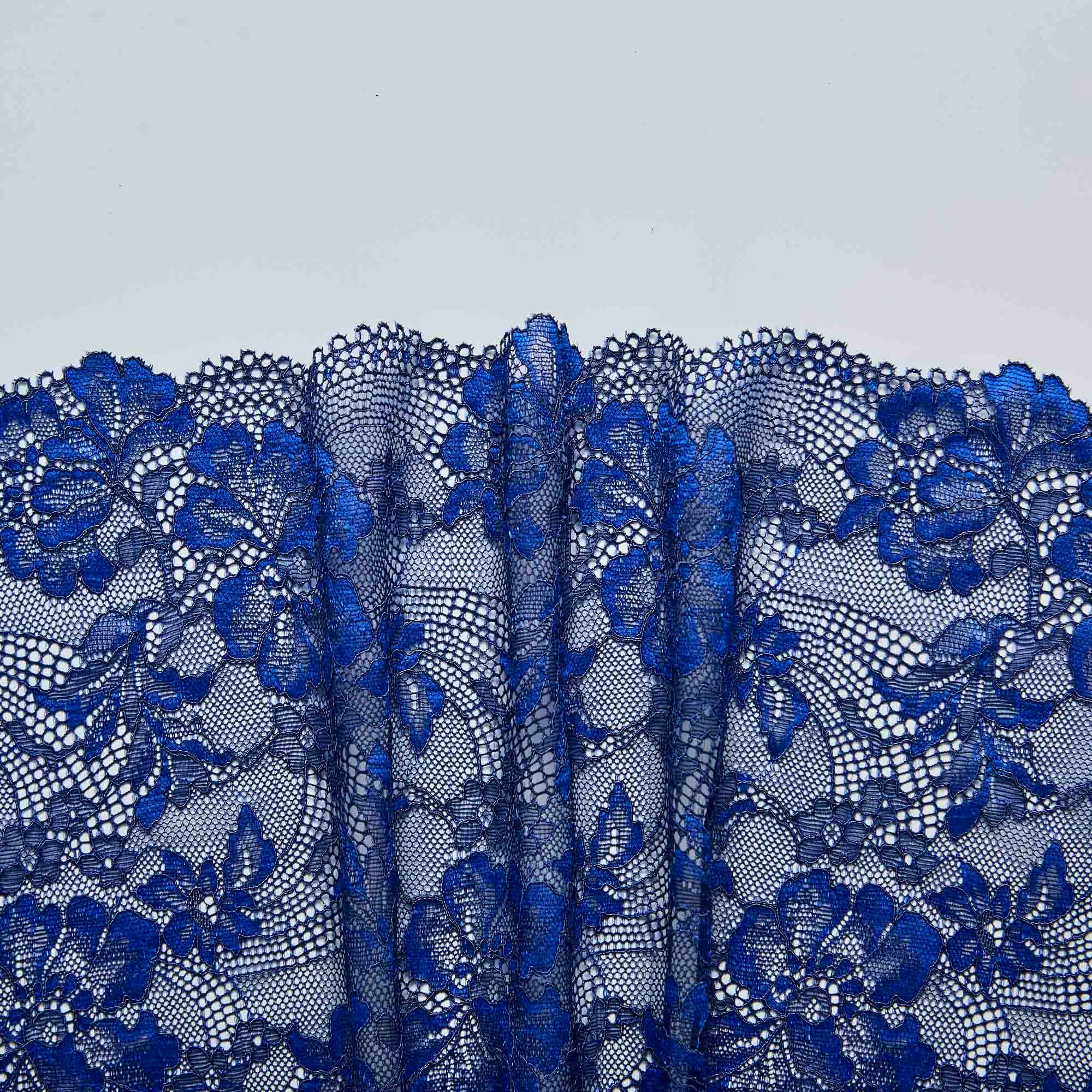 Кружево Эластичное HY530M (Синий, G131009011, БП)