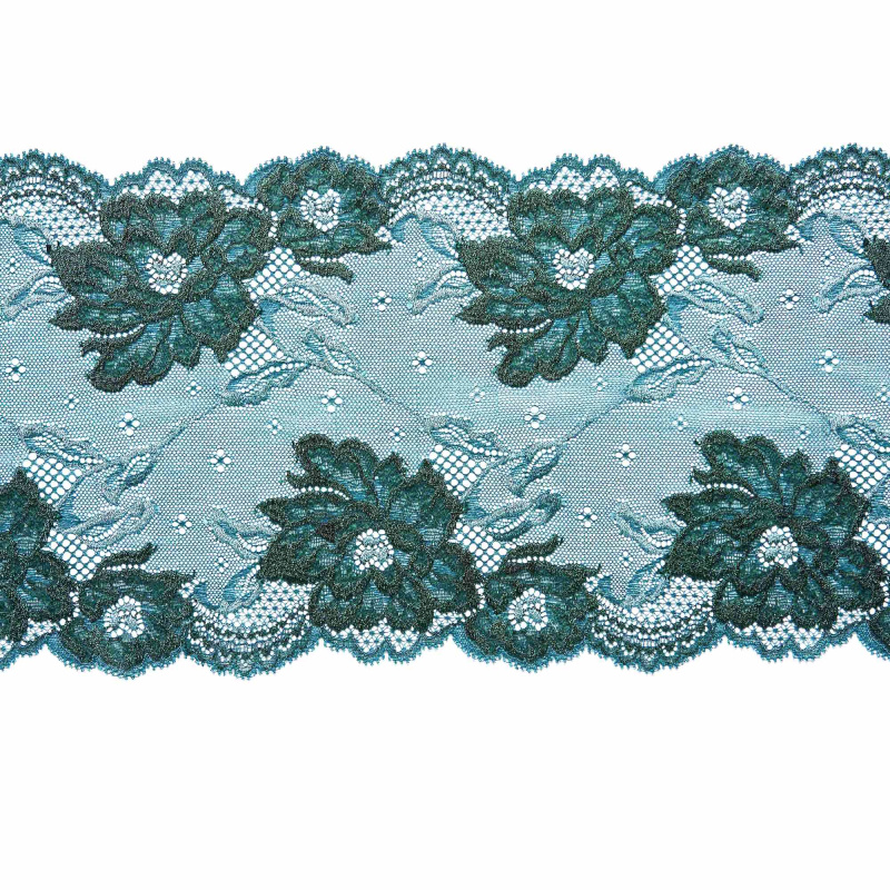 Кружево Эластичное HK645M (Зеленый, GG002151, БП)