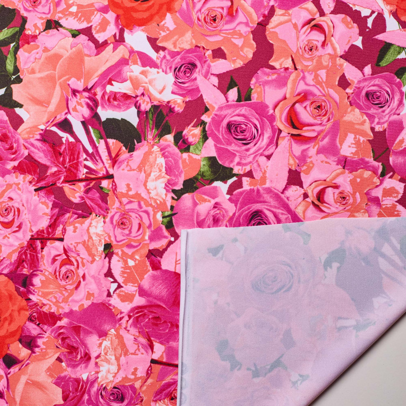 Микрофибра принт nkkt-8192p (Розовый, NKKT-12434/Pink, БП)