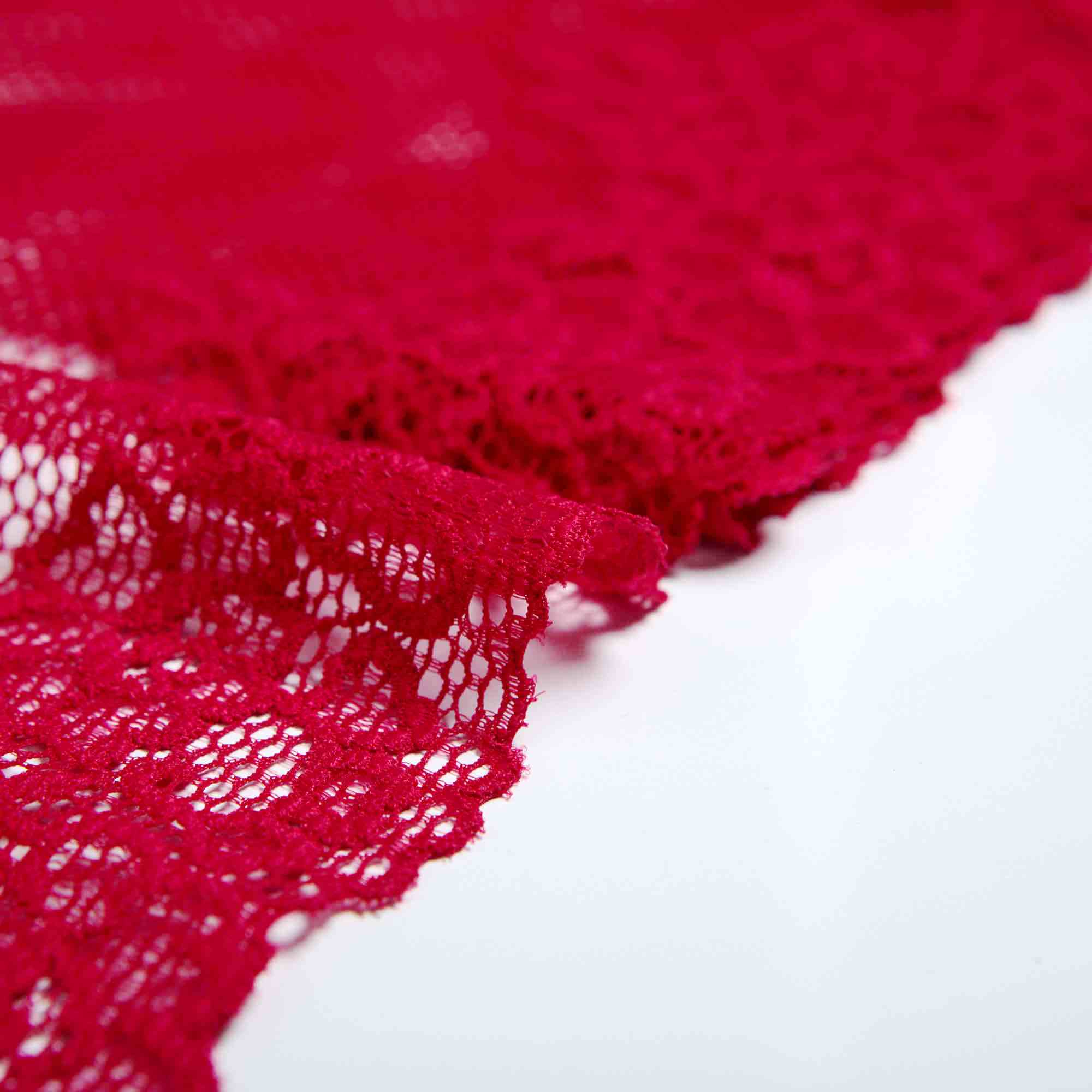 Кружево Эластичное HC070467D (Красный, S161213111A, БП)