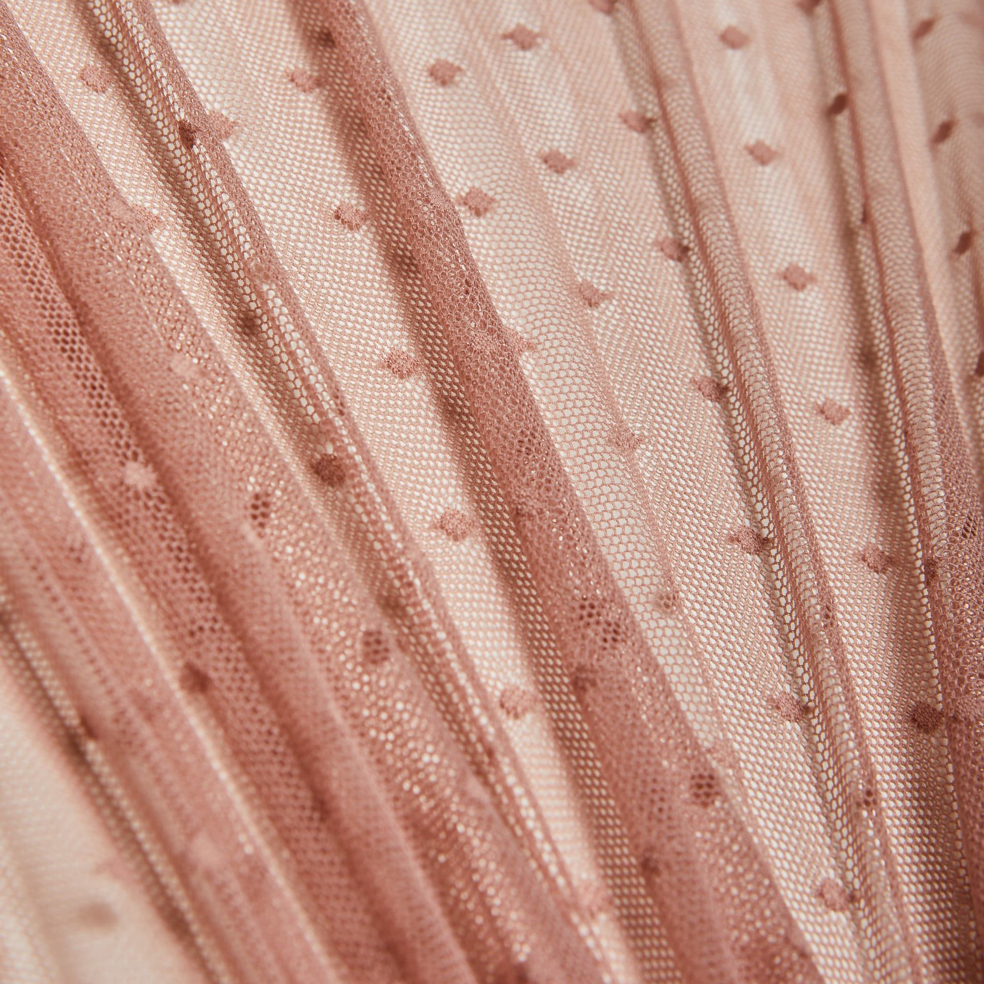 Сетка Эластичная В Мушку 66039 (Бежевый, QH180710299C, БП)