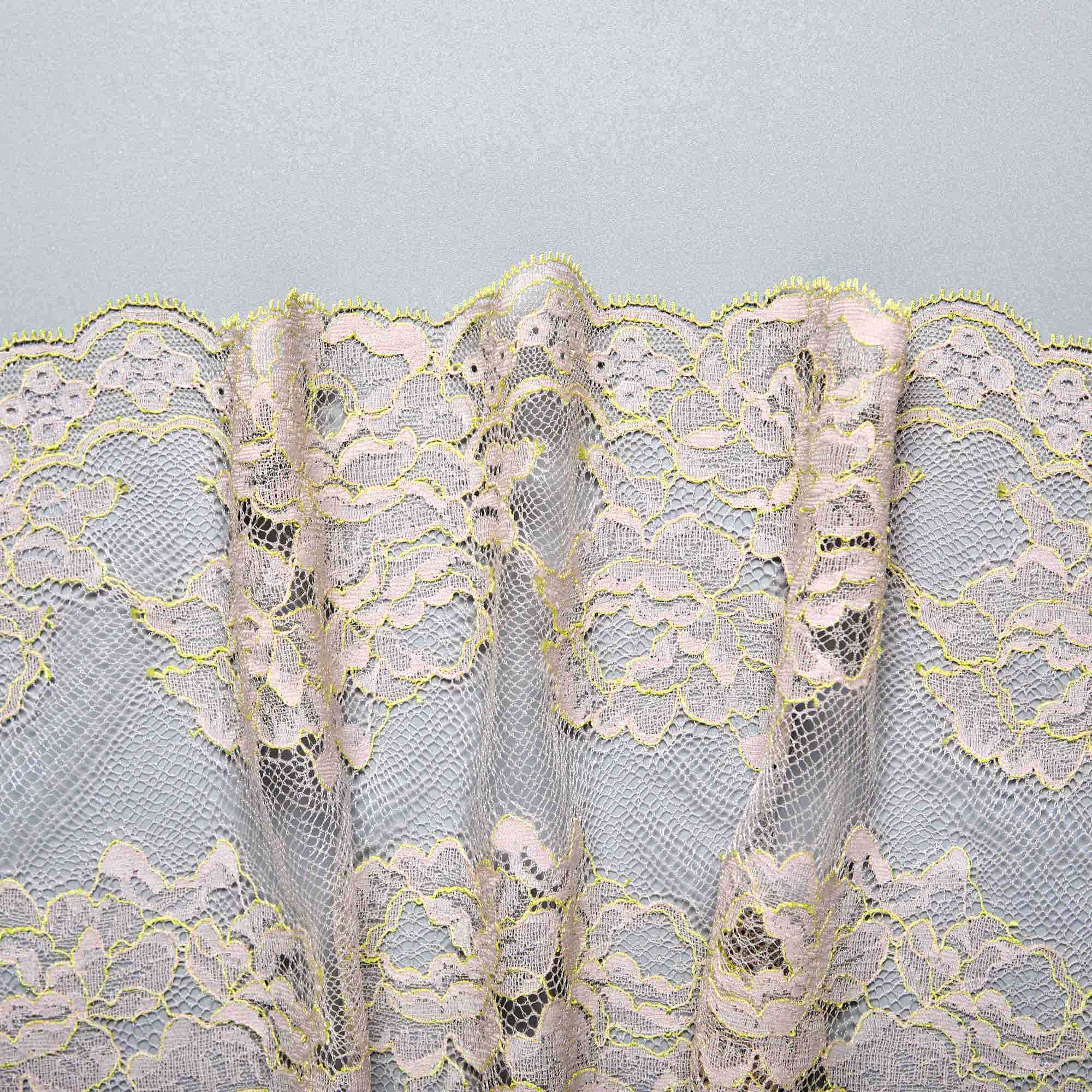 Кружево Эластичное J6055BAJ (Серый, 16175817B, БП)